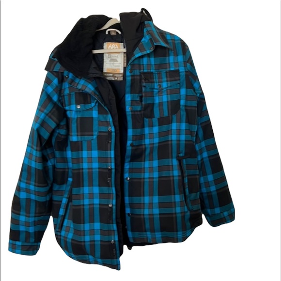 686 Other - 686 Reserved Axxe Flannel Insulated Snowboard Jacket